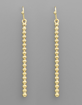 Bead Line Earring